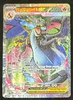 Mega Charizard X ex 109/094 PFL EN Ultra Rare Phantasmal Flames Pokemon TCG 💎NM - Image 1