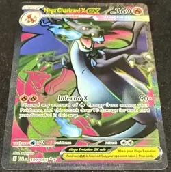 Mega Charizard X ex 109/094 PFL EN Ultra Rare Phantasmal Flames Pokemon TCG 💎NM - Image 4