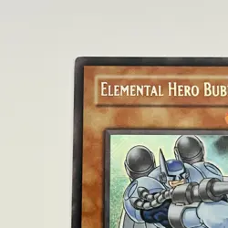 Yu-Gi-Oh Elemental Hero Bubbleman EHC1-EN003 Secret Rare Limited Edition TCG - Image 2
