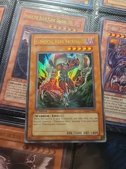 Yu-Gi-Oh! 1st Edition Elemental HERO Necroshade YSDJ-EN000 - Image 1