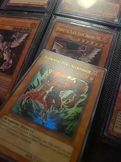 Yu-Gi-Oh! 1st Edition Elemental HERO Necroshade YSDJ-EN000 - Image 4