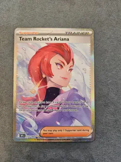 Pokemon Destined Rivals Team Rockets Ariana Special Illustration Card 237/182 - Image 1
