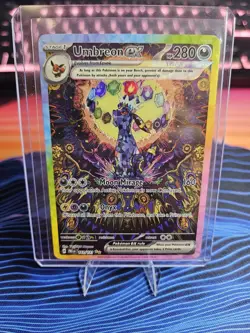 Pokemon Umbreon EX TCG Prismatic Evolutions Holo Card 161/131 - Image 1
