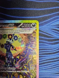 Pokemon Umbreon EX TCG Prismatic Evolutions Holo Card 161/131 - Image 3