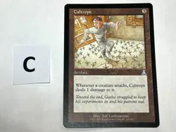 MTG Magic the Gathering Caltrops Urza's Destiny - Card C - Image 1