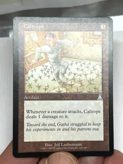 MTG Magic the Gathering Caltrops Urza's Destiny - Card C - Image 3