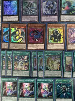 YuGiOh High Rarity Rainbow Dragon Crystal Beast Sleeved 70 Card TOURNAMENT Deck - Image 5