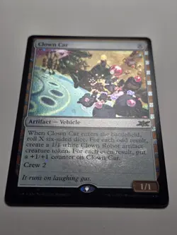 Clown Car Galaxy Foil UNF 472 NM Unfinity Magic the Gathering mtg card funny D6 - Image 2