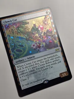 Clown Car Galaxy Foil UNF 472 NM Unfinity Magic the Gathering mtg card funny D6 - Image 4
