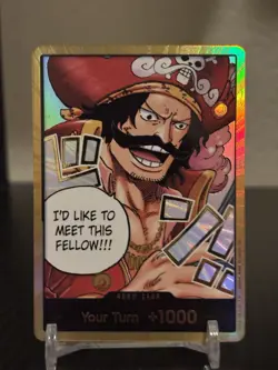 One Piece Gol.D.Roger GOLD DON!! Card (OP-13) English - Image 1