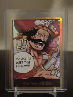 One Piece Gol.D.Roger GOLD DON!! Card (OP-13) English - Image 3