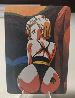 Android 18 Full Art Goddess Story Dragon Ball Anime Waifu Trading Card - Image 1