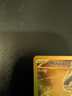 Pokemon Card Miraidon EX 253/198 Gold Secret Rare Scarlet & Violet Base NM - Image 2