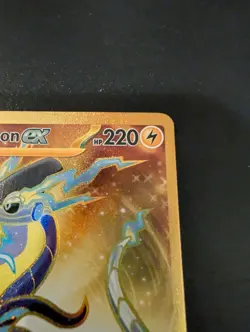 Pokemon Card Miraidon EX 253/198 Gold Secret Rare Scarlet & Violet Base NM - Image 3