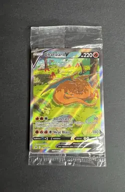 Factory sealed Charizard V Vstar VMAX SWSH260 SWSH261 & SWSH262 UPC Promo Cards - Image 1