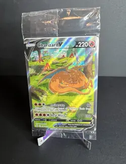 Factory sealed Charizard V Vstar VMAX SWSH260 SWSH261 & SWSH262 UPC Promo Cards - Image 2