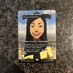Joo Dee, Public Servant / Sakashima Borderless TLA MTG Avatar The Last Airbender - Image 1