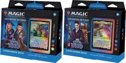 MtG Doctor Who Commander Deck - Masters of Evil & Timey Wimey - NEW/SEALED 195166228815 - Image 1