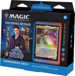 MtG Doctor Who Commander Deck - Masters of Evil & Timey Wimey - NEW/SEALED 195166228815 - Image 3