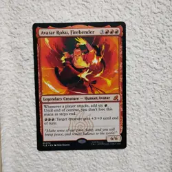 MTG Avatar Roku, Firebender - Avatar: The Last Airbender: Mythic (TLE) (0112) - Image 1