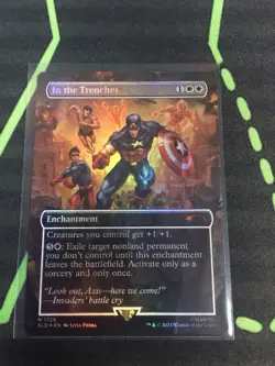 MTG Magic The Gathering In The Trenches Foil SLD Mythic Marvel Secret Lair - Image 1