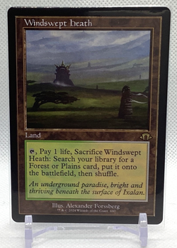 MTG English Windswept Heath (Retro Frame) NM Normal Modern Horizons 3 - Image 1