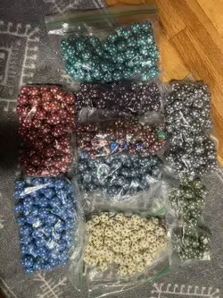 MTG Spindown Dice Lot Of 600+ - Image 1