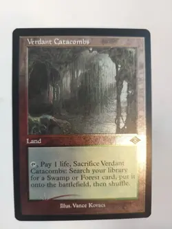 Verdant Catacombs (Retro Frame) (Foil Etched) Modern Horizons 2 Foil - Image 1