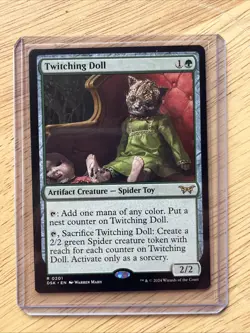 Twitching Doll- Duskmourn: House of Horror Regular MTG-NM - Image 2