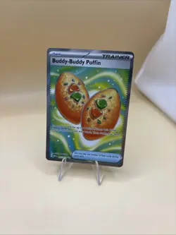 Buddy-Buddy Poffin 167/132 Mega Evolution Full Art Trainer Pokemon TCG NM - Image 1
