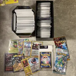 Pokemon Card Bundle, Packs, cards and Slab Christmas Gift. - Image 1