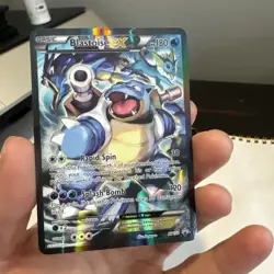 Great Condition Pokemon TCG Blastoise EX XY122 Ultra Rare Card - Image 1