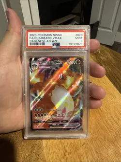Pokemon Darkness Ablaze Charizard VMAX PSA 9 - Image 1