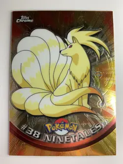 2000 Topps Chrome Pokemon Series 1 #38 Ninetales FREE COMBINED SHIPPING - Image 1
