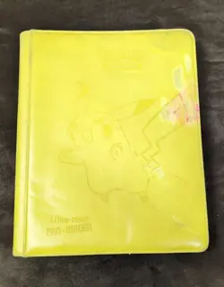 Pokemon Pikachu Ultra Pro Binder With 195 Cards Used Collector Collection - Image 1
