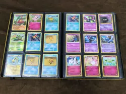 Pokemon Pikachu Ultra Pro Binder With 195 Cards Used Collector Collection - Image 5