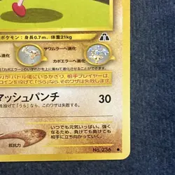 Pokemon Tyrogue Crossing the Ruins... Vintage (Japanese) NM - Image 5