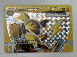 Pokemon TCG Raichu Break 50/162 Breakthrough Holo NM - Image 1