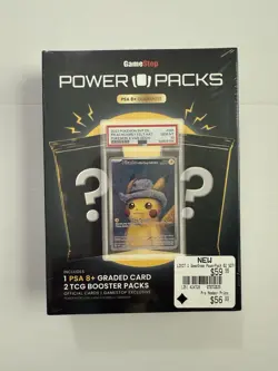 GAMESTOP Pokemon Power Pack Series 2- 2 Packs & 1 PSA Slab! SEALED - Image 1