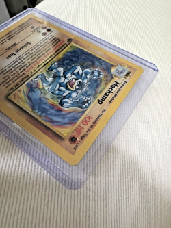 Pokemon TCG Machamp 8/102 1st Edition Base Set Holographic Rare MP - Image 4