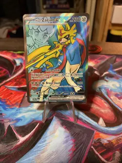 Hop's Zacian ex - 176/159 Pokemon TCG SV09: Journey Together Ultra Rare NM - Image 1