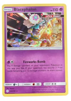 Blacephalon 104/236 - Cosmic Eclipse - Lightly Played Holo Rare Pokemon - Image 1
