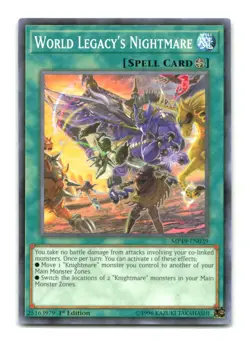 World Legacy's Nightmare - MP19-EN039 1st Edition - YuGiOh-LP - Image 1