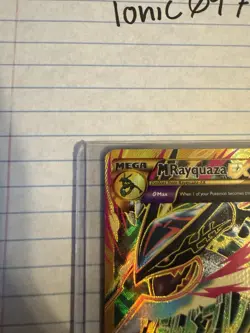Pokemon Mega Rayquaza EX Holo Full Art Ultra Rare Card Ancient Origins 98/98 LP - Image 3