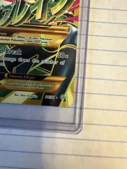 Pokemon Mega Rayquaza EX Holo Full Art Ultra Rare Card Ancient Origins 98/98 LP - Image 5