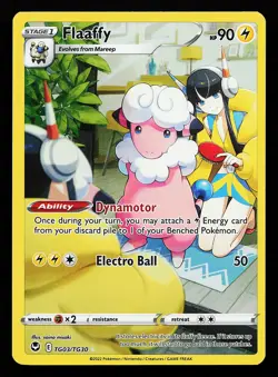 Flaaffy TG03/TG30 Ultra Rare Silver Tempest Pokemon Card - Image 1