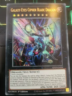 GFTP-EN059 Galaxy-Eyes Cipher Dragon Ultra Rare 1st Edition NM Yugioh Card - Image 1