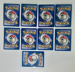 Pokemon Jungle 1st Ed 9 Card Set Builder Group NM WotC 1999 Vintage Non Holo - Image 2