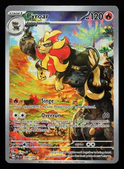 Pyroar 200/193 Illustration Rare Paldea Evolved Pokemon Card - Image 1