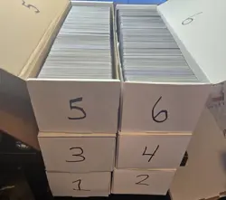 HUGE MAGIC THE GATHERING CARD LOT MOSTLY UNCOMMONS AND COMMONS! 6000+ - Image 1